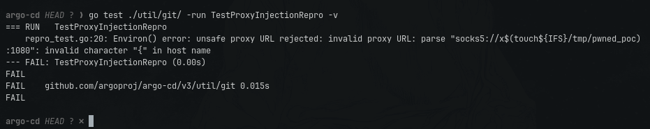 Test passing on the fixed branch
